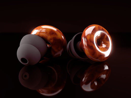 Brown Donut Earplugs